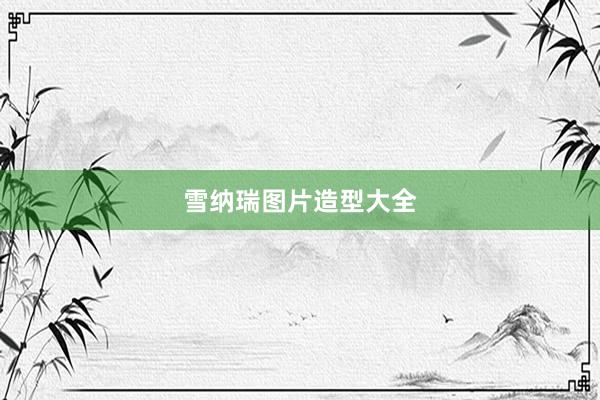 雪纳瑞图片造型大全